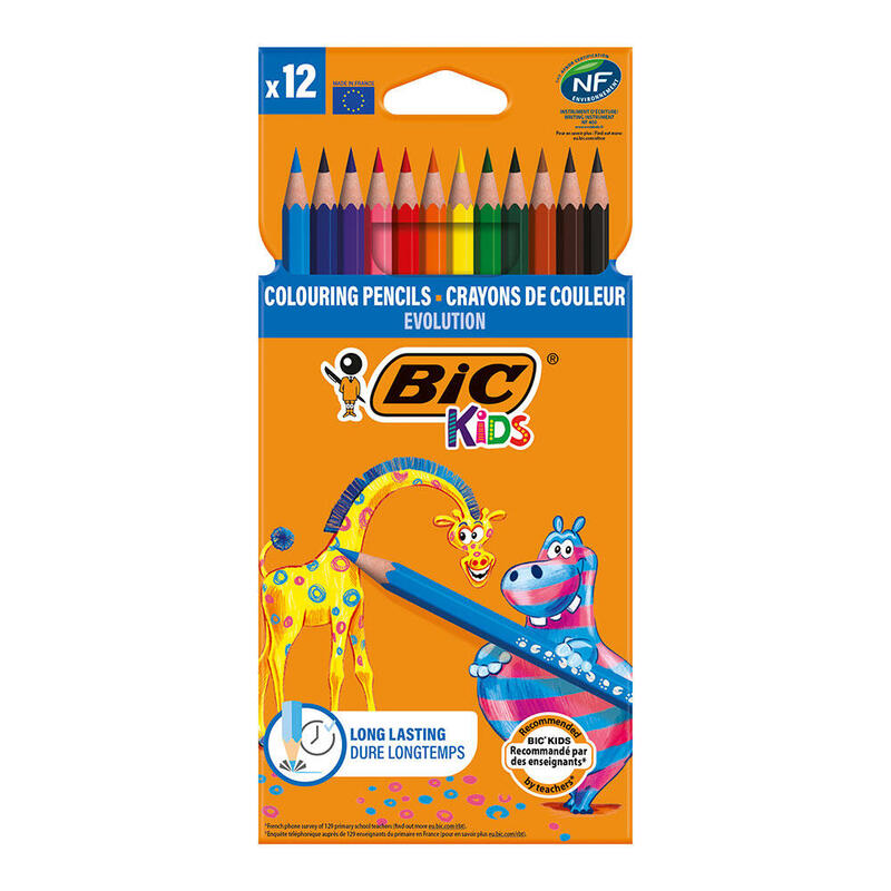 Pack De 2 Unidades - Lápices Para Colorear Blíster 12 Uds