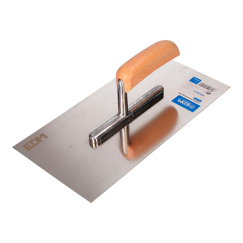 Pack De 2 Unidades - Llana Rectangular Mango Madera 300x150mm Edm