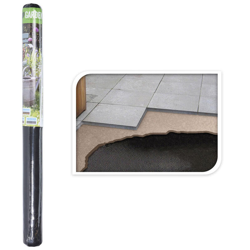 Pack De 2 Unidades - Malla Antihierba 8 X 1,5 M Negra