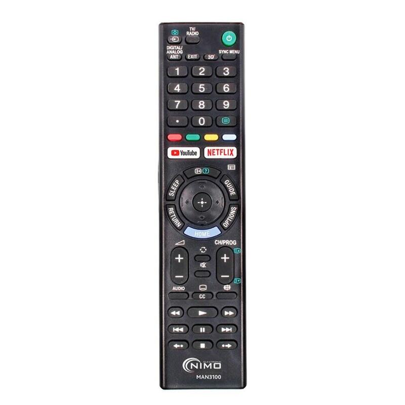 Pack De 2 Unidades - Mando A Distancia De Repuesto Para Tv Sony