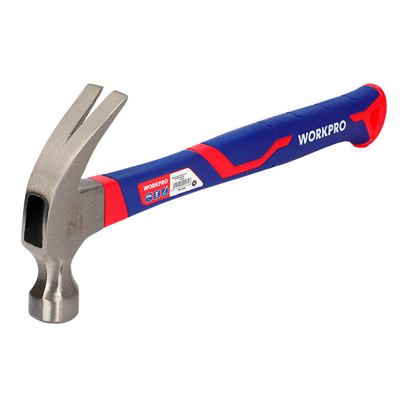 Pack De 2 Unidades - Martillo De Carpintero Con Mango De Fibra De Vidrio, 337 G