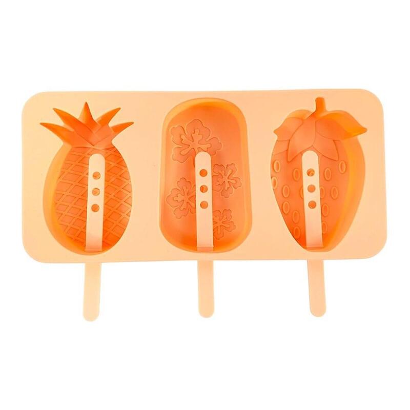 Pack De 2 Unidades - Molde Para Helados De Silicona Fruits&Desserts
