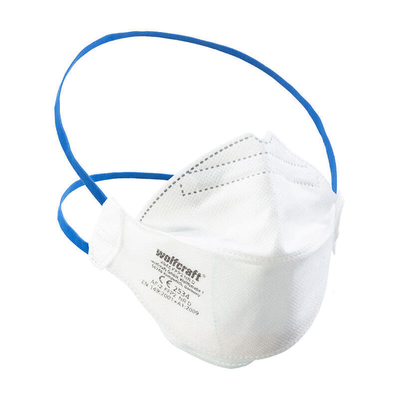 Pack De 2 Unidades - Pack 2 Mascaras Proteccion Respiratoria Ffp2 Nr D 4945000 Wolfcraft