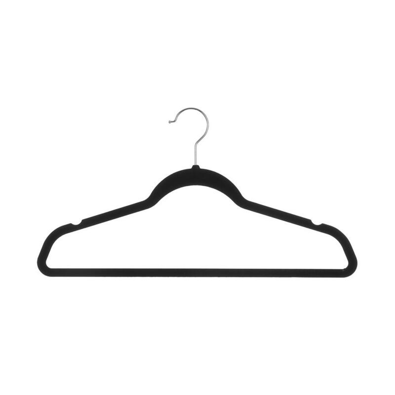 Pack De 2 Unidades - Pack 8 Perchas Con Fieltro Antideslizante (45.5x23cm)