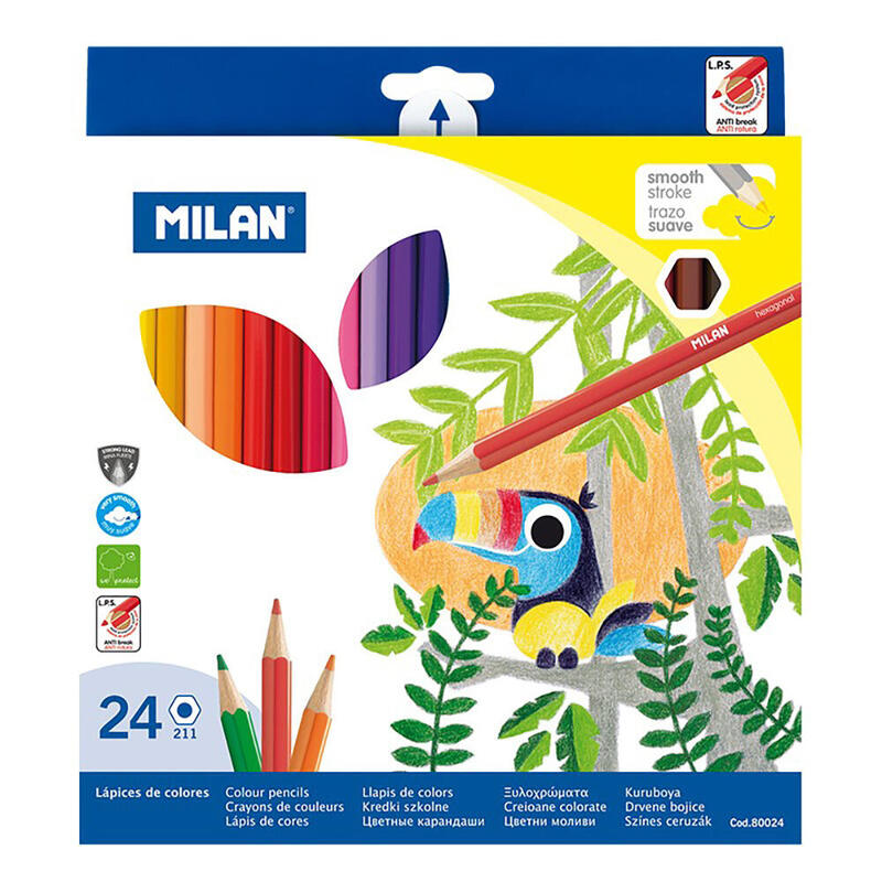 Pack De 2 Unidades - Pack Con 24 Lapices De Colores