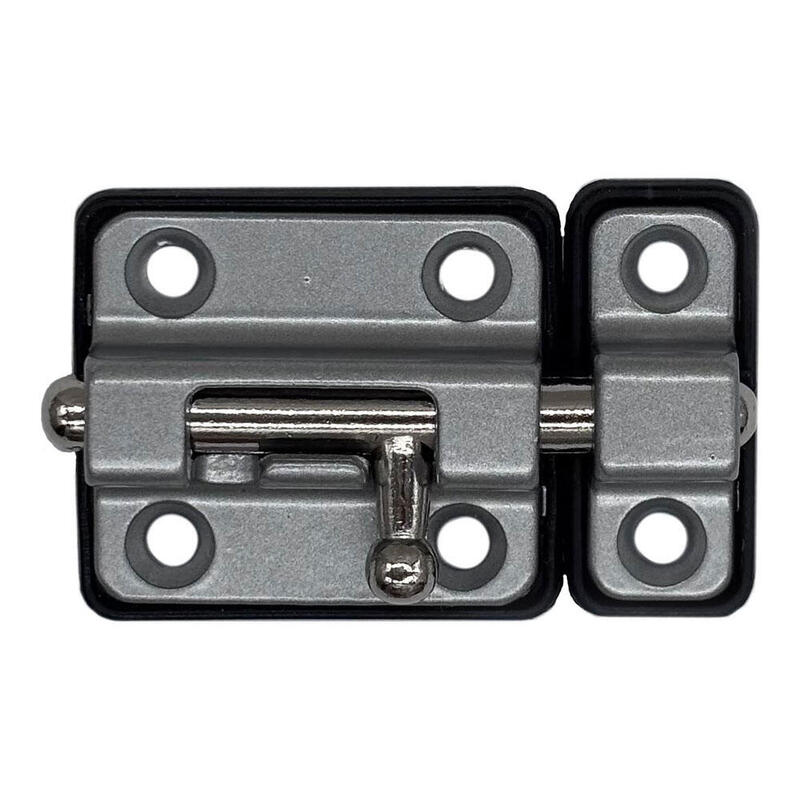 Pack De 2 Unidades - Pasador Cerrojo Base Plástica 35 Mm Cromo Mate