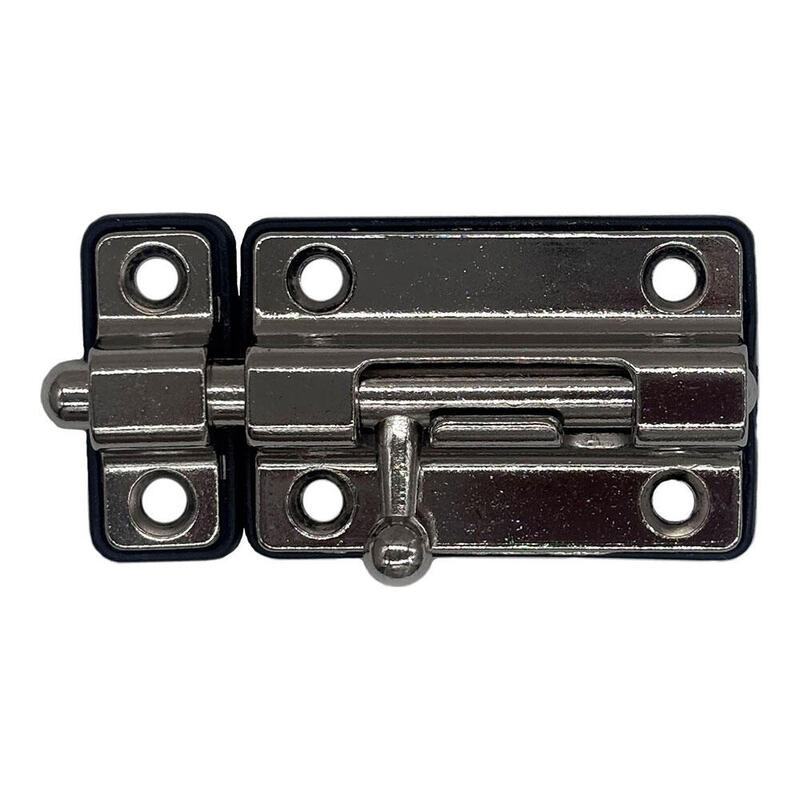 Pack De 2 Unidades - Pasador Cerrojo Base Plástica 35 Mm Cromo