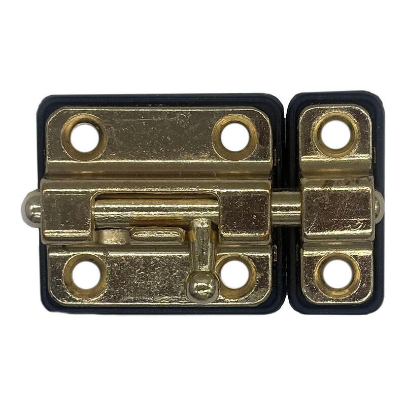 Pack De 2 Unidades - Pasador Cerrojo Base Plástica 35 Mm Dorado