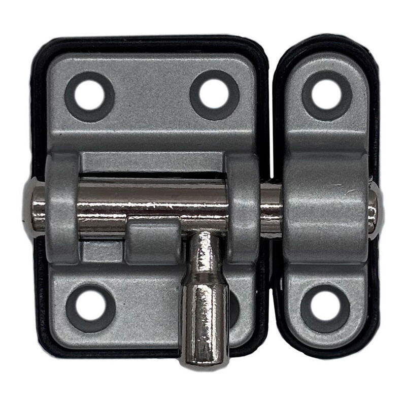 Pack De 2 Unidades - Pasador Reforzado Base Plástica 20 Mm Cromo Mate