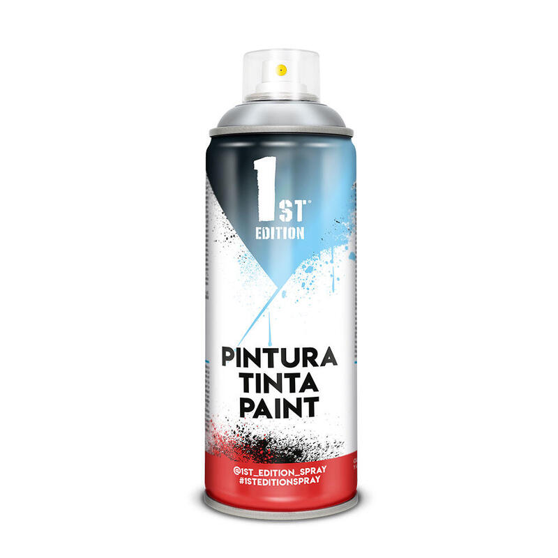 Pack De 2 Unidades - Pintura En Spray 1st Edition 520cc / 300ml Plata Ref 661