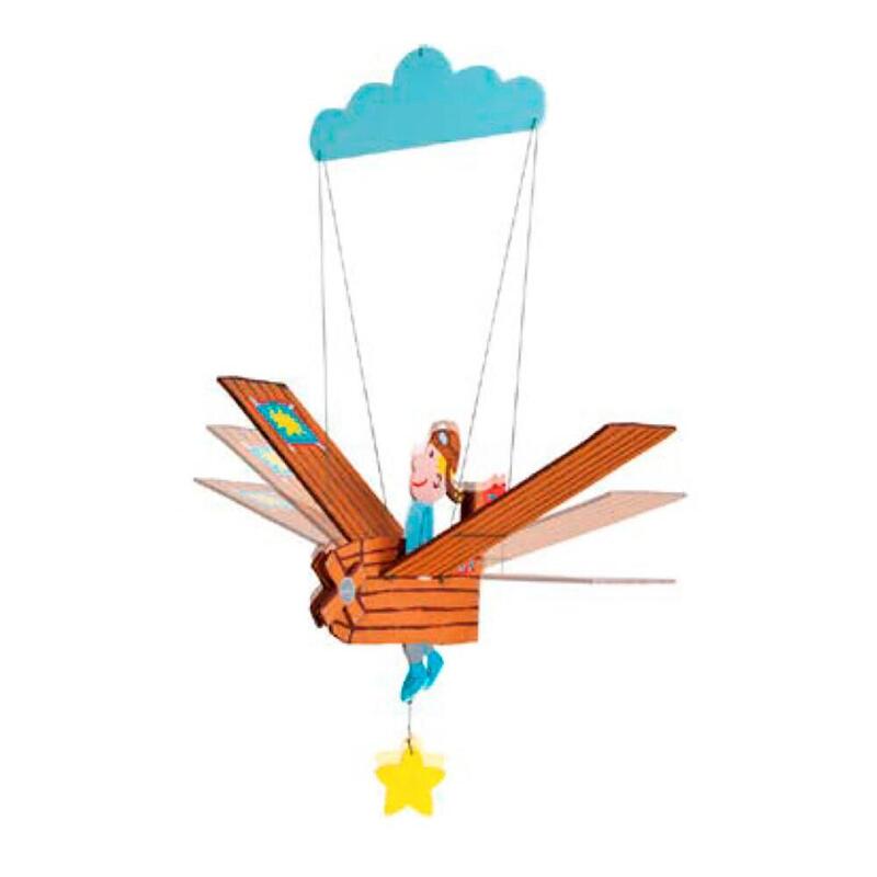 Pack De 2 Unidades - Plantilla De Marquetería Pequeño Piloto, 2 Láminas A4