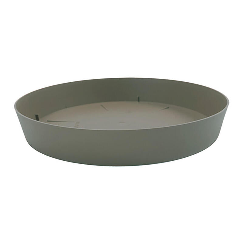 Pack De 2 Unidades - Plato De Inyeccion Para Maceta Color Taupe Ø20cm