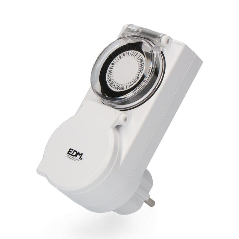Pack De 2 Unidades - Programador 24 Horas Mecanico Ip44 230v 50hz 16a Edm