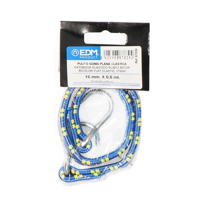 Pack De 2 Unidades - Pulpo De Goma Plano Bicolor 0,5m Colores / Modelos Surtidos
