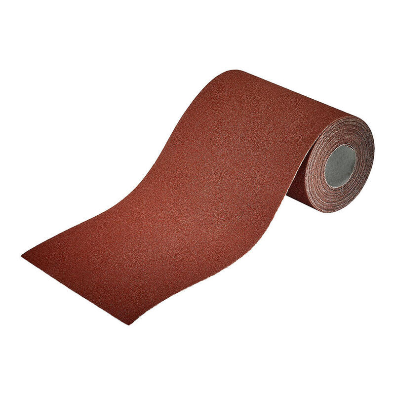 Pack De 2 Unidades - Rollo De Papel Abrasivo De Grano Grano 80; 5m X 115mm 1772000 Wolfcraft
