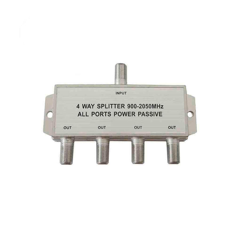 Pack De 2 Unidades - Separador/Sat 4 Vias 900-2050 Mhz Solo Parabolica (Retractilado) Edm