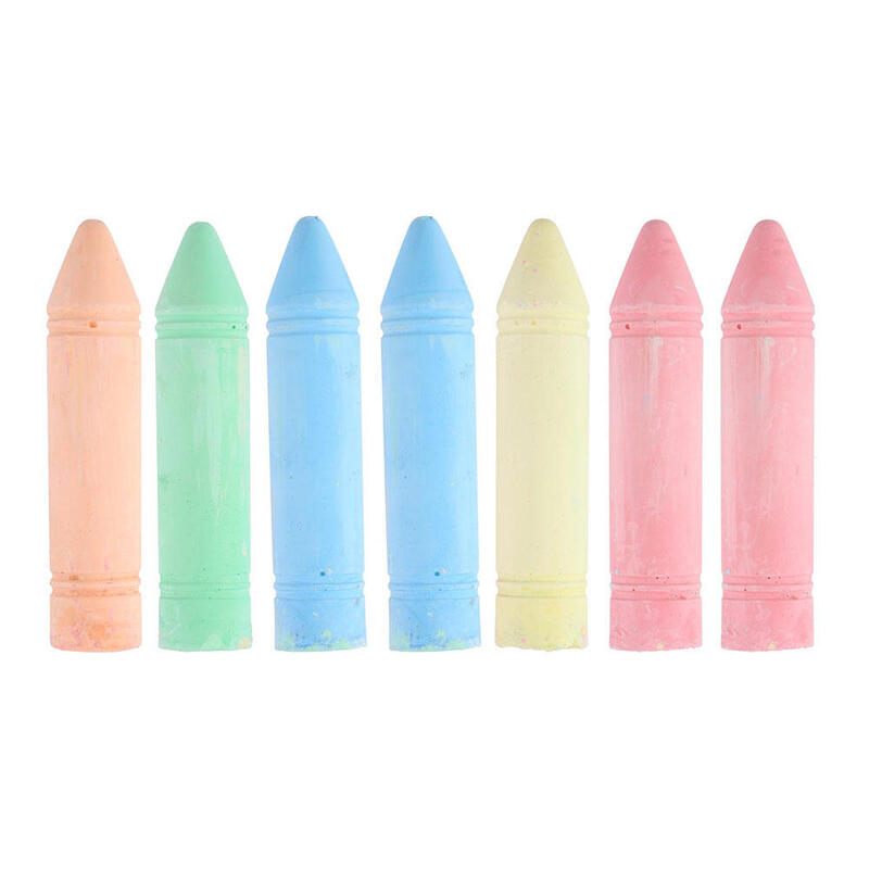 Pack De 2 Unidades - Tizas Xl 19 X 4 X 4 Cm Colores Surtidos, 7 Uds