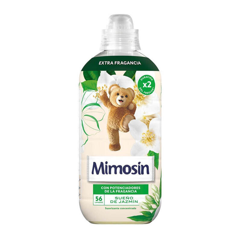 Pack De 2 Unidades - Suavizante Concentrado Potenciador De Fragancia Mimosin Sueño De Jazmín 56 Lavados 1008 Ml