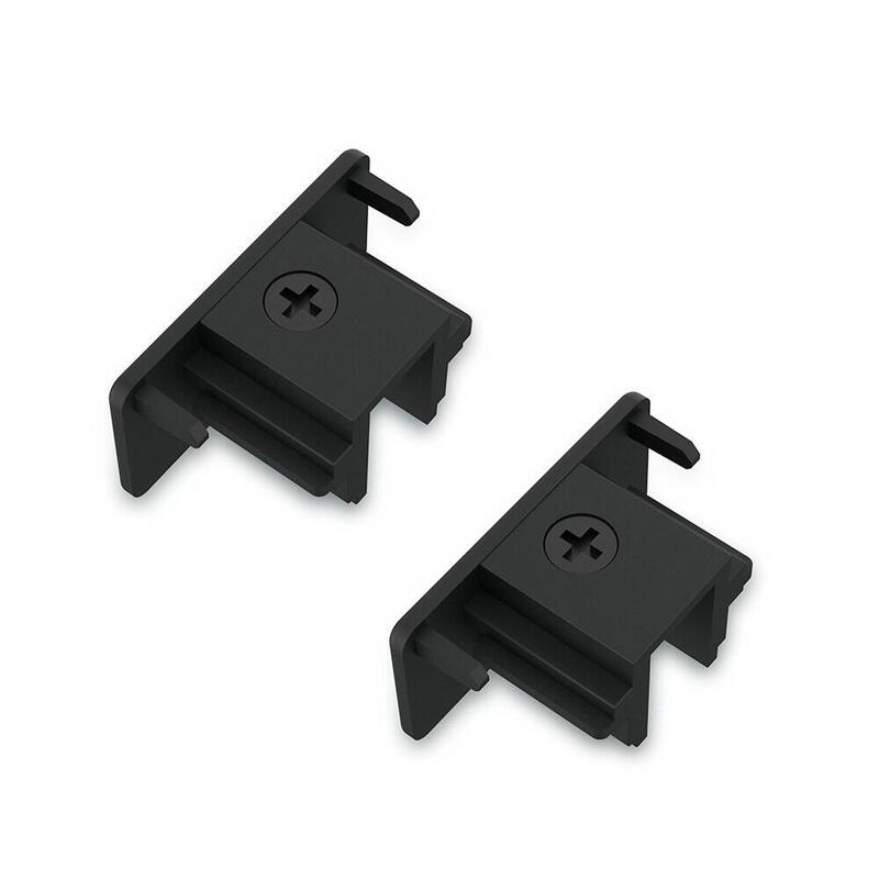 Pack De 2 Unidades - Tapa Final Easylink, Negra, 2 Uds