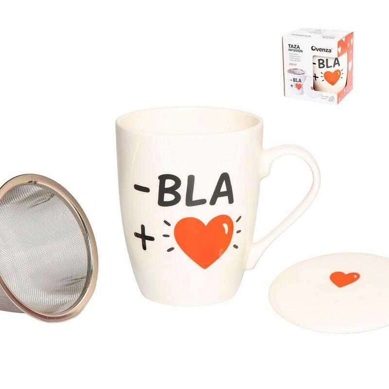 Pack De 2 Unidades - Taza Infusión Bla Con Filtro Y Tapa 350 Ml