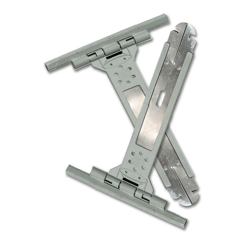 Pack De 2 Unidades - Tirante Con Fleje Pr18 Gris, 150 X 105 X 10 Mm. 2 Unidades