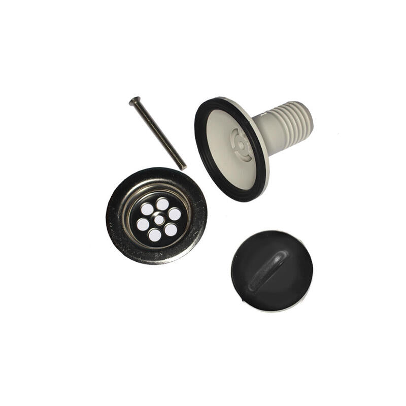 Pack De 2 Unidades - Valvula De Fregadero Ø30mm Plastico (Envasado)