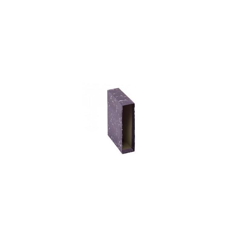 Pack De 20 Unidades Dohe Funda Archivador Archinovo A4 Lomo Ancho Cartón Forrado Negro Jaspeado