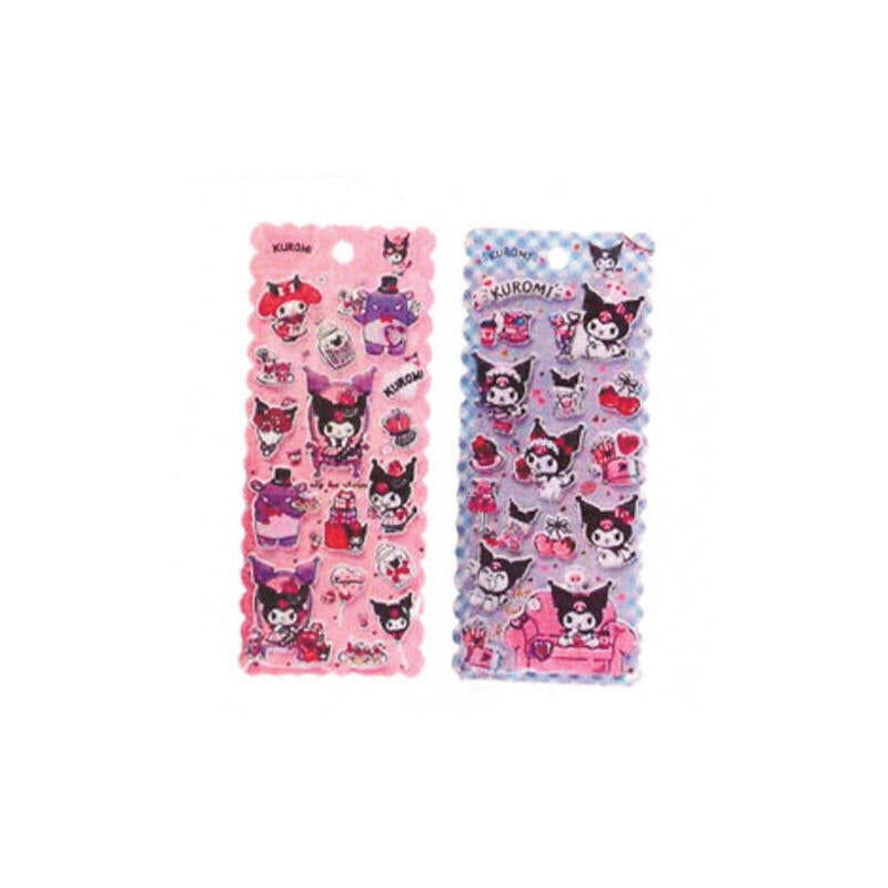 Pack De 20 Unidades - Pegatinas Relieve Kuromi Hello Kitty Surtido