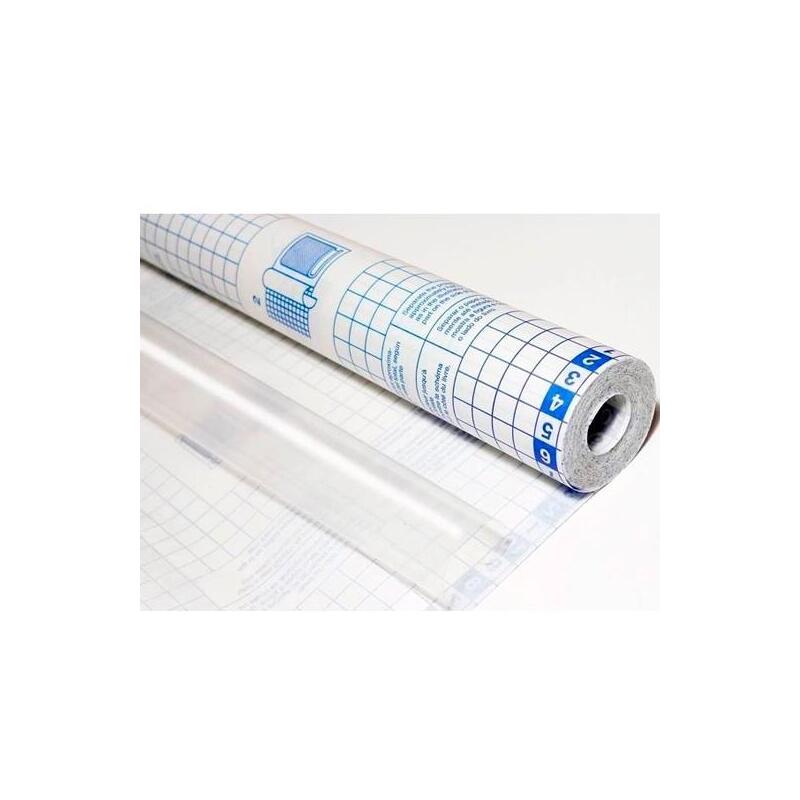 Pack De 20 Unidades Sadipal Forro De Libros Reposicionable Autoadhesivo 0,50x3m Pp Transparente