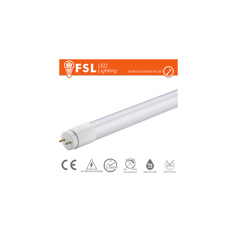 Pack De 20 Unidades T8 Led Tubo - 14w 1130lm 4000k G13 Size:28x906mm