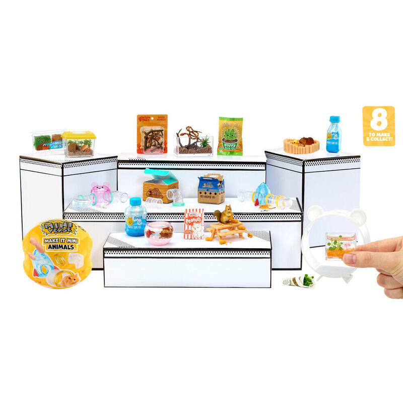Pack De 24 Unidades - Capsula Sorpresa Miniverse Make It Mini Animales Series 2 Surtido