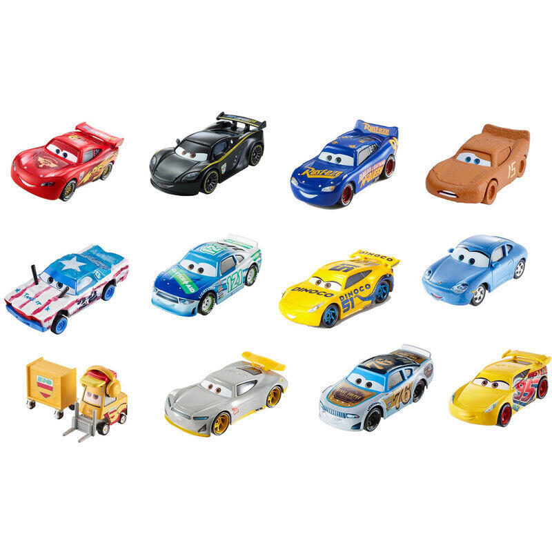 Pack De 24 Unidades - Coche Metal Cars Disney Pixar Surtido