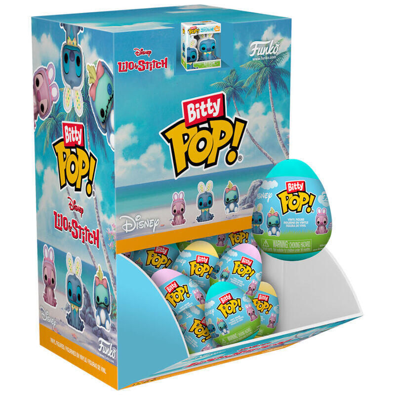 Figura  Pack De 24 Unidades  Mystery Bitty Pop Disney Stitch