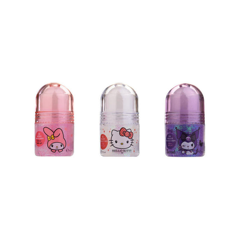 Pack De 24 Unidades - Gel Corporal Rollon Hello Kitty & Friends Surtido