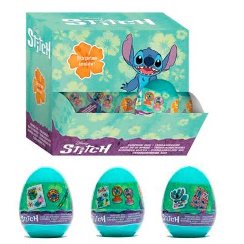 Pack De 24 Unidades - Huevo Sorpresa Stitch Disney Surtido