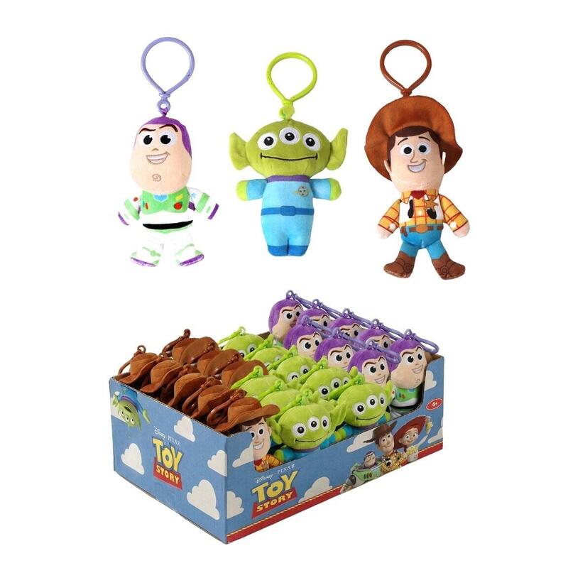 Pack De 24 Unidades - Llavero Peluche Toy Story Disney Pixar Surtido