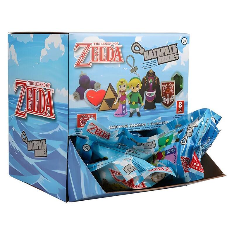 Pack De 24 Unidades - Mistery Backpack Buddies The Legend Of Zelda Surtido