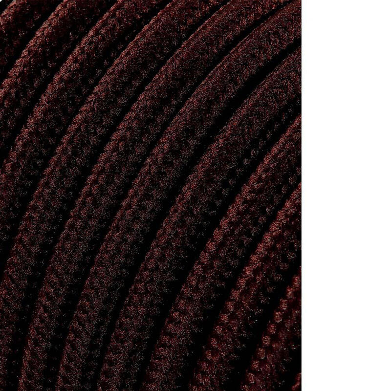 Pack De 25 Unidades - Cable Cordon Tubulaire 2x0,75mm C20 Marron 25m