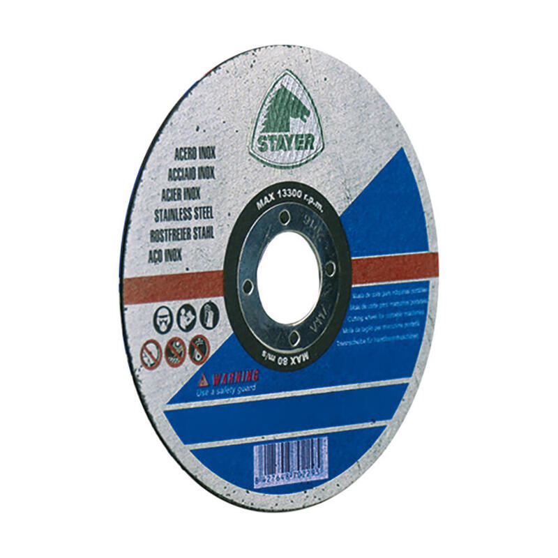 Pack De 25 Unidades - Disco Extrafino Inox Standard, Ø115x1x22,23 Mm