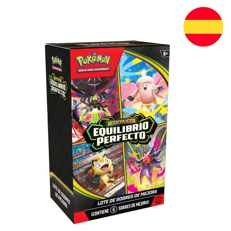 Pack De 25 Unidades - Juego Cartas Refuerzo Booster Bundle Equilibrio Perfecto Pokemon Español