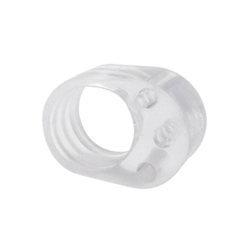 Pack De 25 Unidades - Tope Puerta Manilla Amortiguador Tp16, Transparente, 30 X 22 X 13 Mm