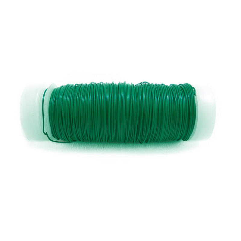 Pack De 3 Unidades - Alambre Verde Bobina N° 6 - 0,40mm X 50m