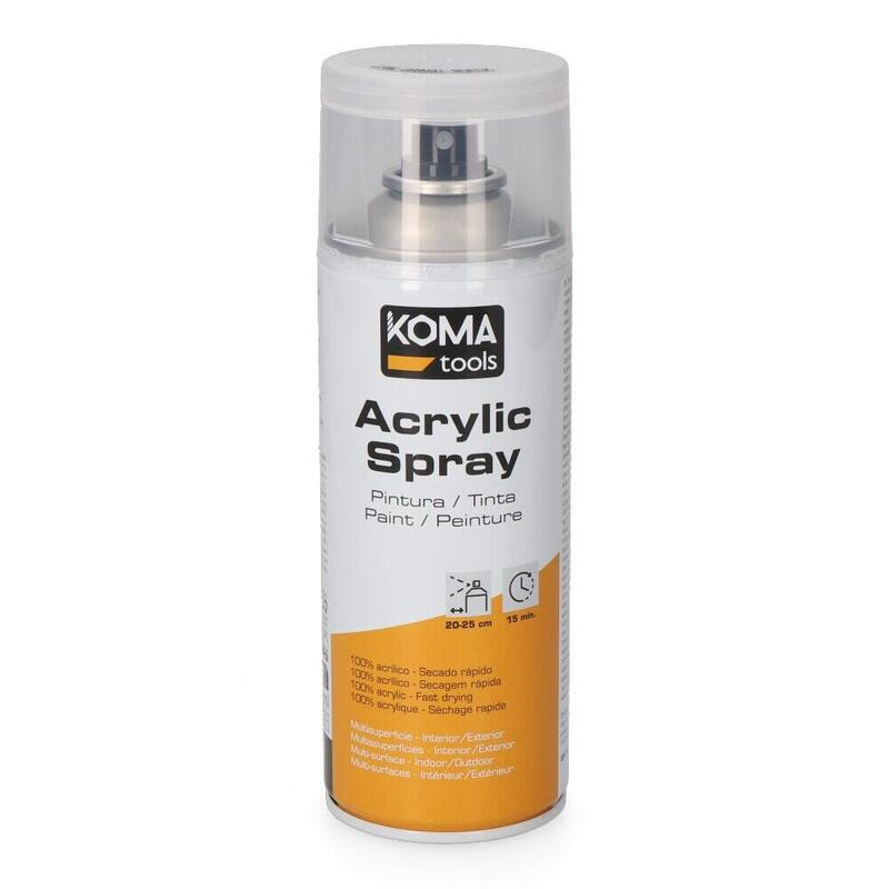 Pack De 3 Unidades - Barniz Acrílico En Spray Transparente Acabado Mate, 300 Ml