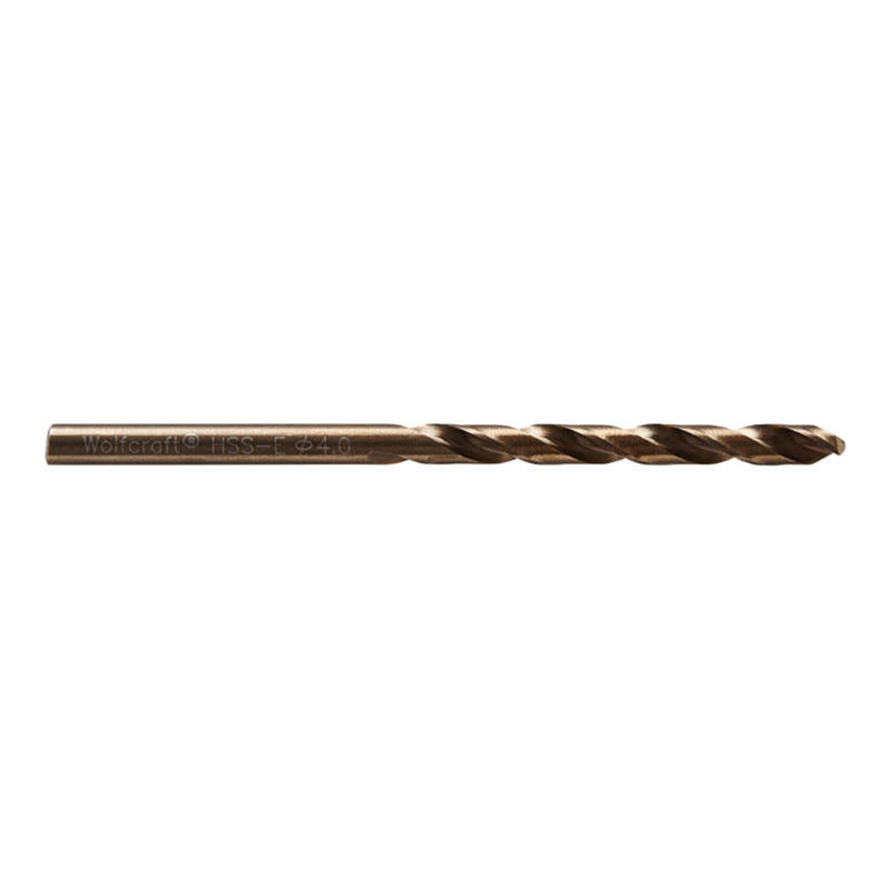 Pack De 3 Unidades - Broca Para Metal Hss Cobalto Rectificada, Ø4x 75 Mm