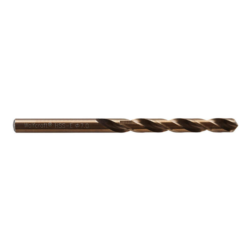 Pack De 3 Unidades - Broca Para Metal Hss Cobalto Rectificada, Ø7x 109 Mm