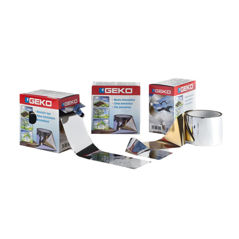Pack De 3 Unidades - Cinta Bimetálica Reflectante Antipajaros 7 Cm X 100 M