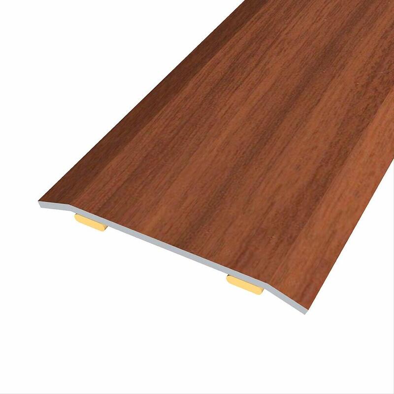 Pack De 3 Unidades - Junta De Acero Para Mismo Nivel, 40 X 3,5 Mm, Adhesiva, Flooring, Sapeli, 166 Cm
