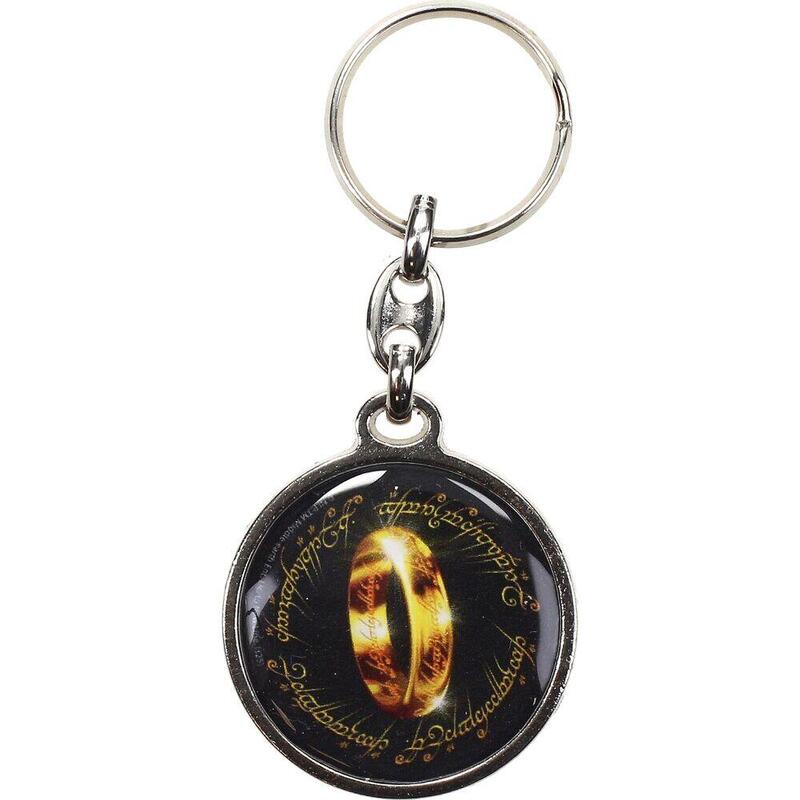 Pack De 3 Unidades - Llavero Redondo The One Ring El Señor De Los Anillos
