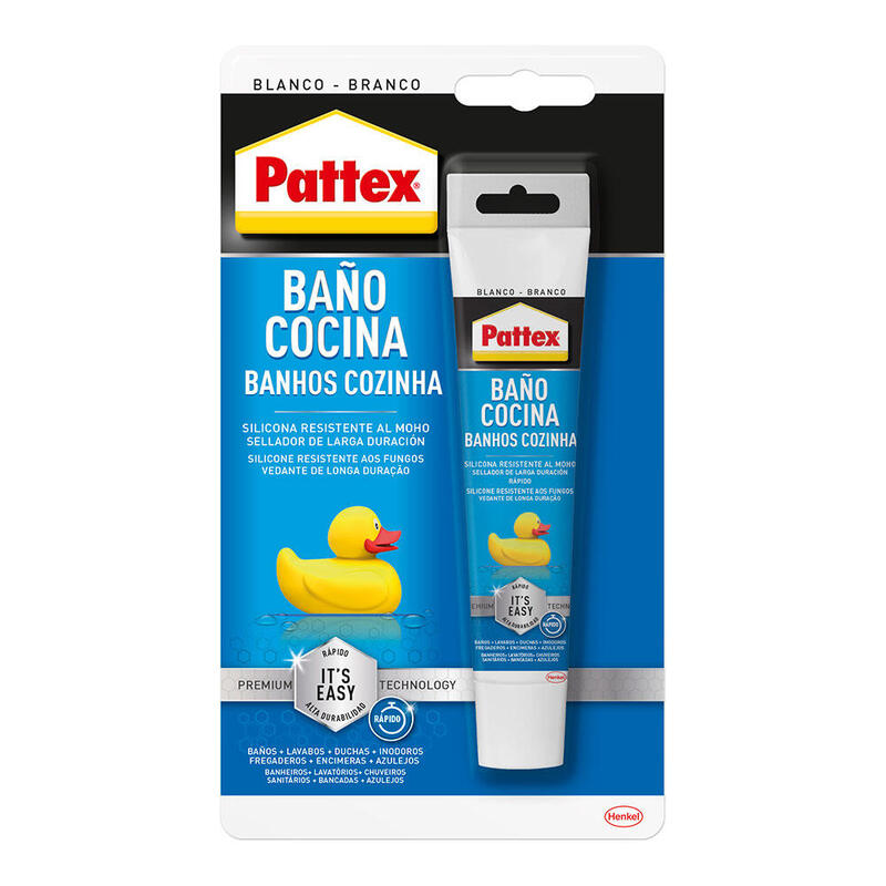 Pack De 3 Unidades - Pattex Baño Cocina Blanca 50ml