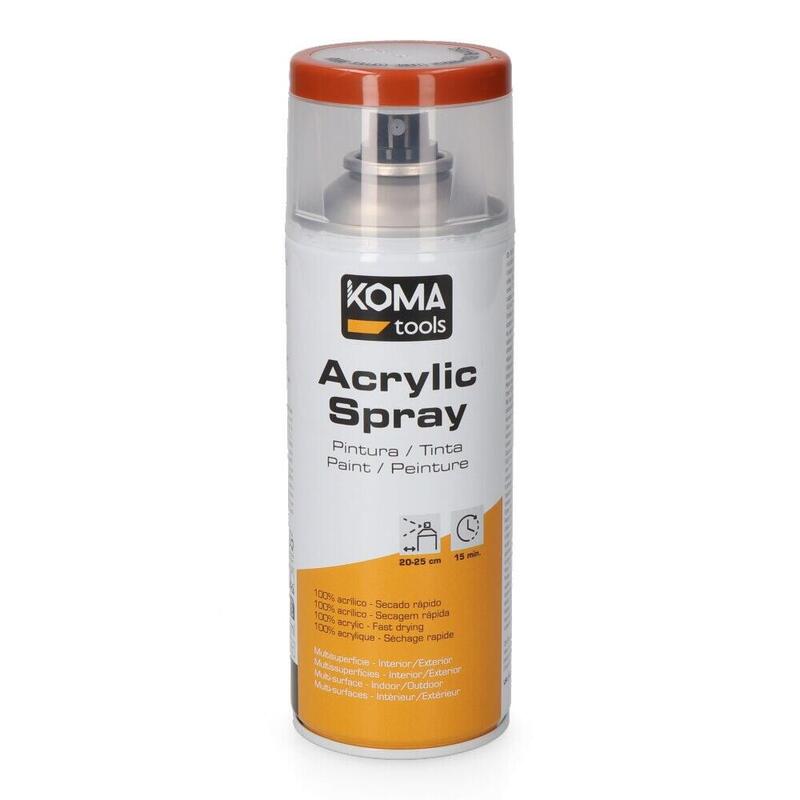 Pack De 3 Unidades - Pintura Acrílica En Spray Ral 8004 Marrón Cobre Acabado Brillante, 300 Ml
